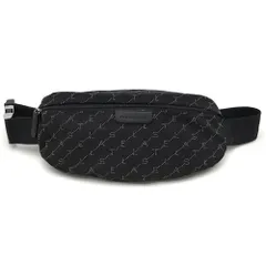 【中古 美品】ステラマッカートニー STELLA McCARTNEY ボディバッグ ファラベラ エコナイロン 570173 W8538 ブラック イタリア製 Aランク 黒 ベルトバッグ