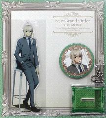 [중고] 잡화 세이버/베디비에르 아크릴 마스코트 & 캔 배지 세트 [극장판 Fate/Grand Order -신성 원탁 영역 카멜롯- 전편 Wandering; Agateram] 극장 상품