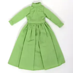 【中古】ドールアクセサリー お人形教室スペシャル ハイネック長袖ドレス(グリーン) 「リカちゃん」 リカちゃんキャッスル限定