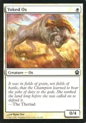 【中古】マジックザギャザリング [C]：【FOIL】Yoked Ox/鋤き引きの雄牛