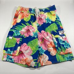 【新品】Hollister サーフパンツ 水着 XS ハイビスカス柄 南国リゾート【M52】