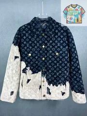【本日限定WTO】Louis Vuitton 24SS メンズ ジーンズジャケット クラウドプリント キルティング 46-52 [本日WTO|新品未使用品]-WTO輸入1-NQY98