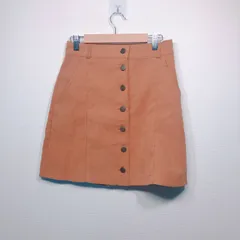 INGNI イング ミニスカート ボタン ベージュ ブラウン 大人 M