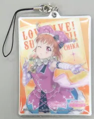 【中古】ストラップ(キャラクター) 高海千歌(サーカス編) クリーナーストラップ 「ラブライブ!サンシャイン!! スクフェス感謝祭2018 もっとエンジョイ♪キャンペーン」 UFOキャッチャー特典