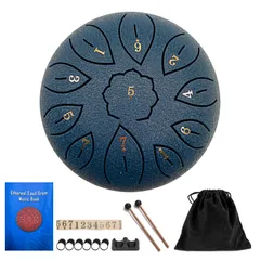 新品　未使用品　初心者向け　スチールタンドラム　ハングドラム　ヒーリングドラム　パーカッション楽器　ヨガ　瞑想　音楽療法　座禅　リラックス