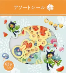 【中古】シール・ステッカー なつまつり アソートシール 「ポケットモンスター スカーレット・バイオレット ゼロの秘宝」 ポケモンセンター限定