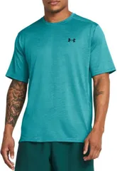 【送料無料】 アンダーアーマー メンズ Tシャツ トップス Under Armour Men's Tech Vent Short Sleeve T-Shirt Circuit Teal/Black