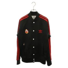 adidas (アディダス) ×Kazuki ×McNairy ピエロパッチ トラックジャケット ブラック F49328のサムネイル