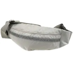 訳あり 未使用品 フォンダシオンルイヴィトン Fondation Louis Vuitton 美術館 限定 ウエストバッグ ボディバッグ レディース メンズ ユニセックス 軽量 ナイロン 220365 GREY