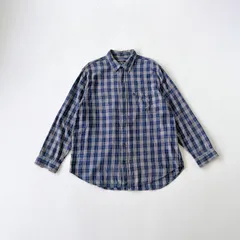 90s ラルフローレン  ポロジーンズ　チェック　ネルシャツ　星条旗タグ　Ralph Lauren “Polo Jeans co” XLsize T1835 A4