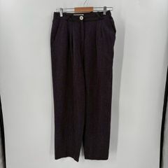 GIVENCHY BOUTIQUES ウール混 スラックスパンツ ダークブルー 40サイズ フランス製 ジバンシー ヴィンテージ