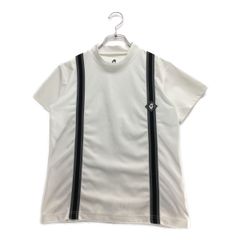 中古 レディース ヴィ・トゥエルヴ V12 半袖シャツ 1(M) 白 ホワイト モックネック サスペンダー風