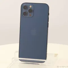 〔中古品〕 iPhone12 Pro 256GB パシフィックブルー NGMD3J／A SIMフリー【198】