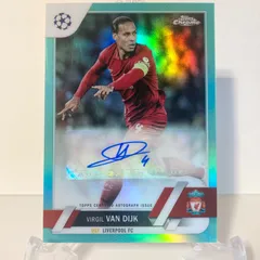 topps  soccer ファン・ダイク　サインカード