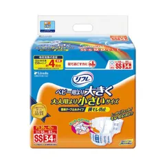 （まとめ）リブドゥコーポレーション リフレ簡単テープ止めタイプ 横モレ防止 SS