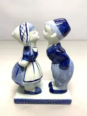 デルフト焼ブルーハウスとベル人形 デルフト焼ブルーハウスとベル人形 - メルカリ