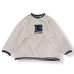 ビンテージ ★スウェット ★プリントスウェット ★used ★古着 ★90s ★Vintage ★グレー ★リブライン ★アメカジ ★オールド ★ストリート ★スケーター ★トレーナー ★灰色 ★Bum Equipment ★B.U.M. ★ネイビー ★紺