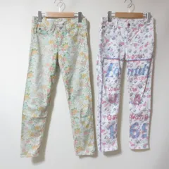 C962 GAP ギャップ　花柄　パンツ　２点セット　23　24　スキニー