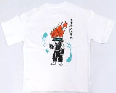 [중고] 티셔츠 호귀 티셔츠 06 COLLECTION 화이트 L 사이즈 [스트리트 파이터 × AND CHIPS by CAPCOM]