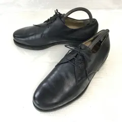 試着交換OK！70s-80s/Vintage/美品★ハインリッヒ ディンケラッカー/APOLLO/アポロ★プレーントゥ【7G/25.5/黒/BLACK】ビジネス/dress shoes◆bH-81のサムネイル