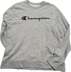 Championチャンピオン　AUTHENTIC ATHLETICWEAR　アップリケロゴスウェット　Lサイズ