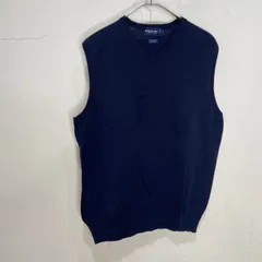 美品 ラルフローレン キルティングベスト ポニー刺繍 XL ネイビー 濃紺 美品】ポロラルフローレン☆ダウンベスト ポニー刺繍 紺ネイビー