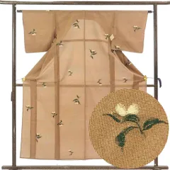 【正絹 黒 宝づくし 飛び柄 小紋 手挿し☆祝い☆身丈168cm 裄66cm】 正絹 黒 宝づくし 飛び柄 小紋 手挿し☆祝い☆身丈168cm 裄66cm】