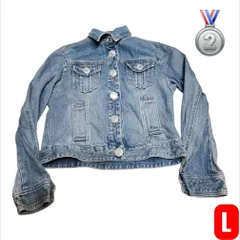 【早い者勝ち】ヴィンテージ 90's　デニムジャケット Lサイズ レディース B114