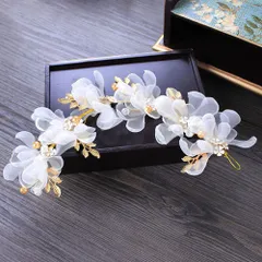 ☆ ホワイト ☆ 髪飾り 花 女の子 ヘアアクセサリー 結婚式 花 キッズ 髪飾り カチューシャ ヘアアクセ ヘッドドレス パール ピアノ発表会 お呼ばれ 子供 子ども 女の子 フォーマル ドレスアップ おしゃれ かわいい フラワーガール リングガール