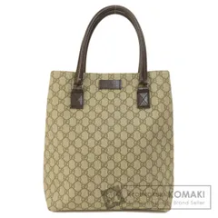 【中古美品】GUCCI グッチ　トートバッグ　GGスプリーム　131220 GUCCI グッチ GGスプリーム トートバッグ ブラウン/グリーン