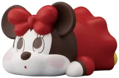 【中古】食玩 トレーディングフィギュア ミニーマウス 「もっちりころりん♪ ディズニーキャラクターズ」