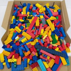 5093　レゴ　カラフル　基本ブロック　約600g　大量　まとめ売り　0.6kg　赤　青　緑　黄　詰め合わせ