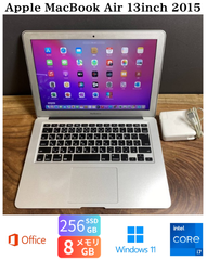 ［新品バッテリー］Apple MacBook Air 13inch 2017/Core i7 2.2GHz/メモリ8GB/SSD256GB/Windows11/Office 2021/482