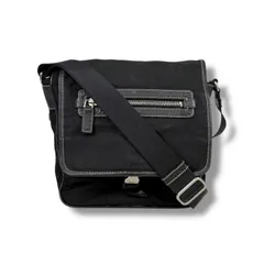 プラダ　PRADA ショルダーバッグ　クロスボディバッグ　トライアングルロゴ　テスートナイロン　レザー　ブラック　黒