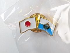 新品 ピンバッジ フラッグ 日本 サンマリノ パビリオン 限定 関西万博