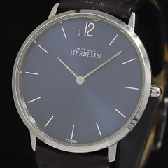 【新品/未使用】【 MICHEL HERBELIN 】レザー調時計ベルト 時計ベルト バンド 腕時計バンド Accurate Form アキュレイト