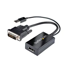 DVI - DisplayPort。 StarTech.com DVI - DisplayPort 変換アダプタ USBバスパワー対応 1920x1200 DVI2DP2