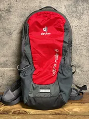 JB440 ドイター deuter ウルトラライド6 バックパック 赤 ※タバコ臭ありのサムネイル