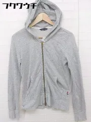 ◇ TOMMY HILFIGER トミーヒルフィガー ダブルジップ 長袖 ジップアップ パーカー サイズS グレー レディース 1111190008055