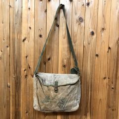 RRL ワックスドキャンバス レザー ショルダーバッグ 希少 - メルカリ