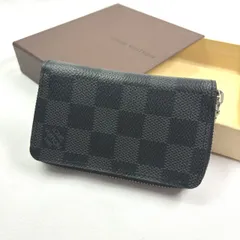 2358　ルイヴィトン　ダミエグラフィット　ジッピー　ウォレット