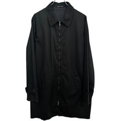 90's agnes b. homme Half Coat Made in FRANCE 90s 90年代 アニエスベー フランス製 ステンカラーコート トレンチコート ハーフコート ハーフ丈 ririジップ ダブルジップ archive アーカイブ