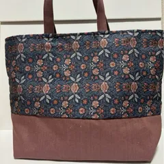 ハンドメイド　トートバッグ