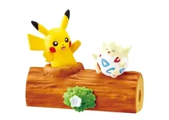 【中古】トレーディングフィギュア 1.ピカチュウ＆トゲピー 「ポケットモンスター ならべて!つなげて!なかよしの木2 ～気ままな昼下がり～」