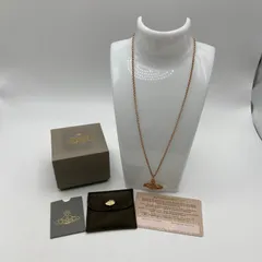 Vivienne Westwood  MINI BAS RELIEF　ヴィヴィアンウエストウッド　ミニバスレリーフ　ネックレス　アクセサリー　ピンクゴールド　レディース (ME82-1509)