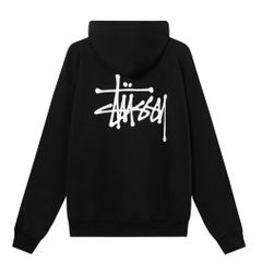 STUSSY ステューシー ベーシック ジップパーカー BASIC STUSSY ブラック 男女兼用 メンズ レディース