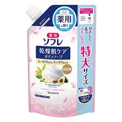 入浴剤 ソフレ 入浴液(詰め替え用) 和らぐサクラの香り1200ml 5個