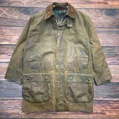80’s　Barbour　バブアー　NORTHHUMBRIA    セージ　40