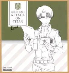 【中古】キャラカード リヴァイ・アッカーマン 色紙風カード 「進撃の巨人 The Final Season×animatecafe」 飲食・購入特典