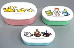 【中古】マグカップ・湯のみ Pokemon Yurutto シール容器3個セット 「ポケットモンスター」 ポケモンセンター限定